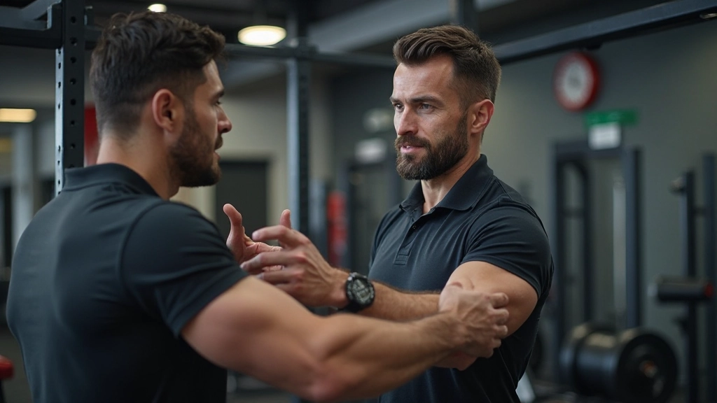 جلسة تدريب مكثفة تركز على التقدم المنتظم والأداء الآمن